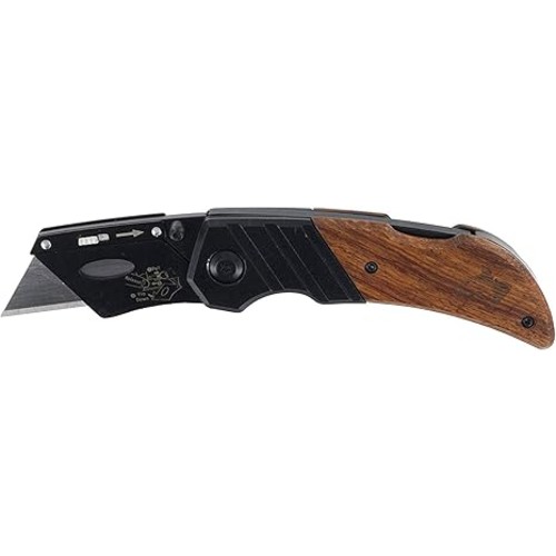 Husky-97211-Wood-Handled-Folding-Sure-Grip-Lock-Back-Utility-Knife